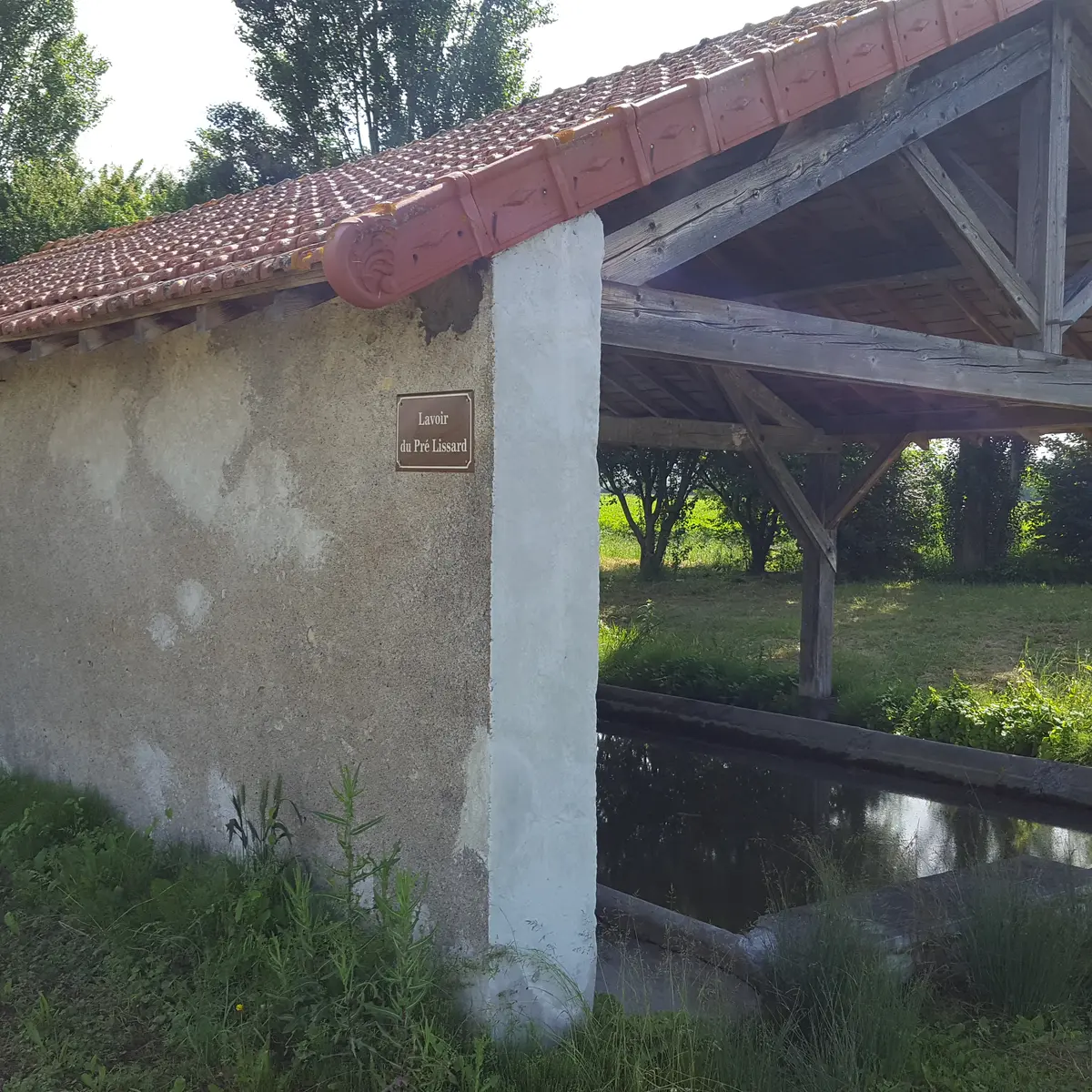 Lavoir du Pré Lissard sur la randonnée Sur les traces des lavandières
