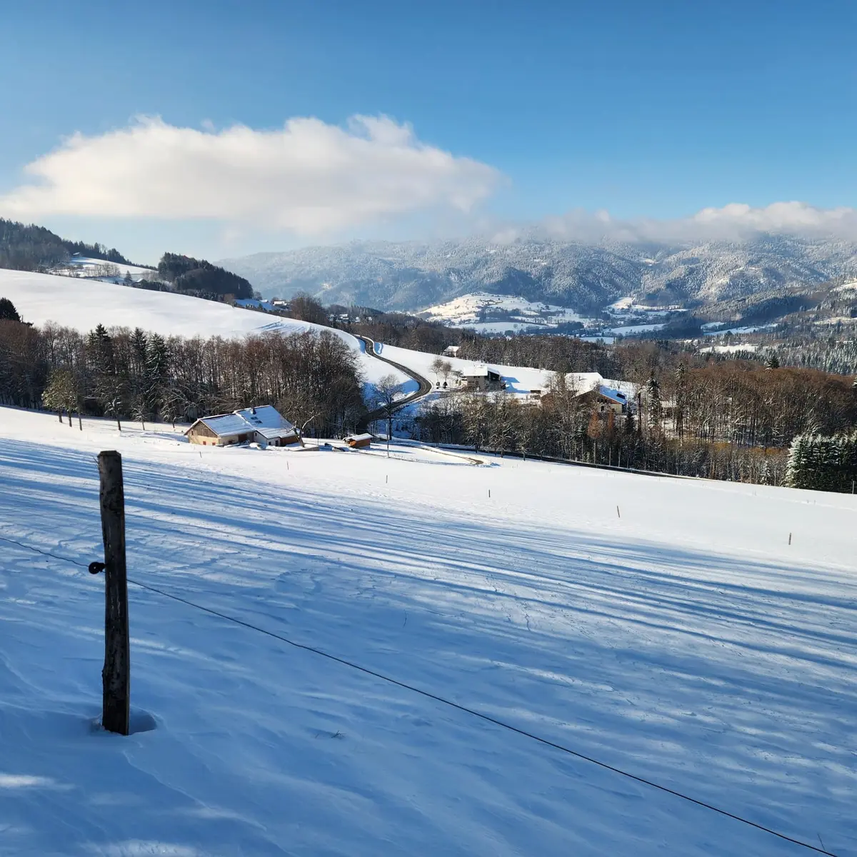 Montée au Col du Perret