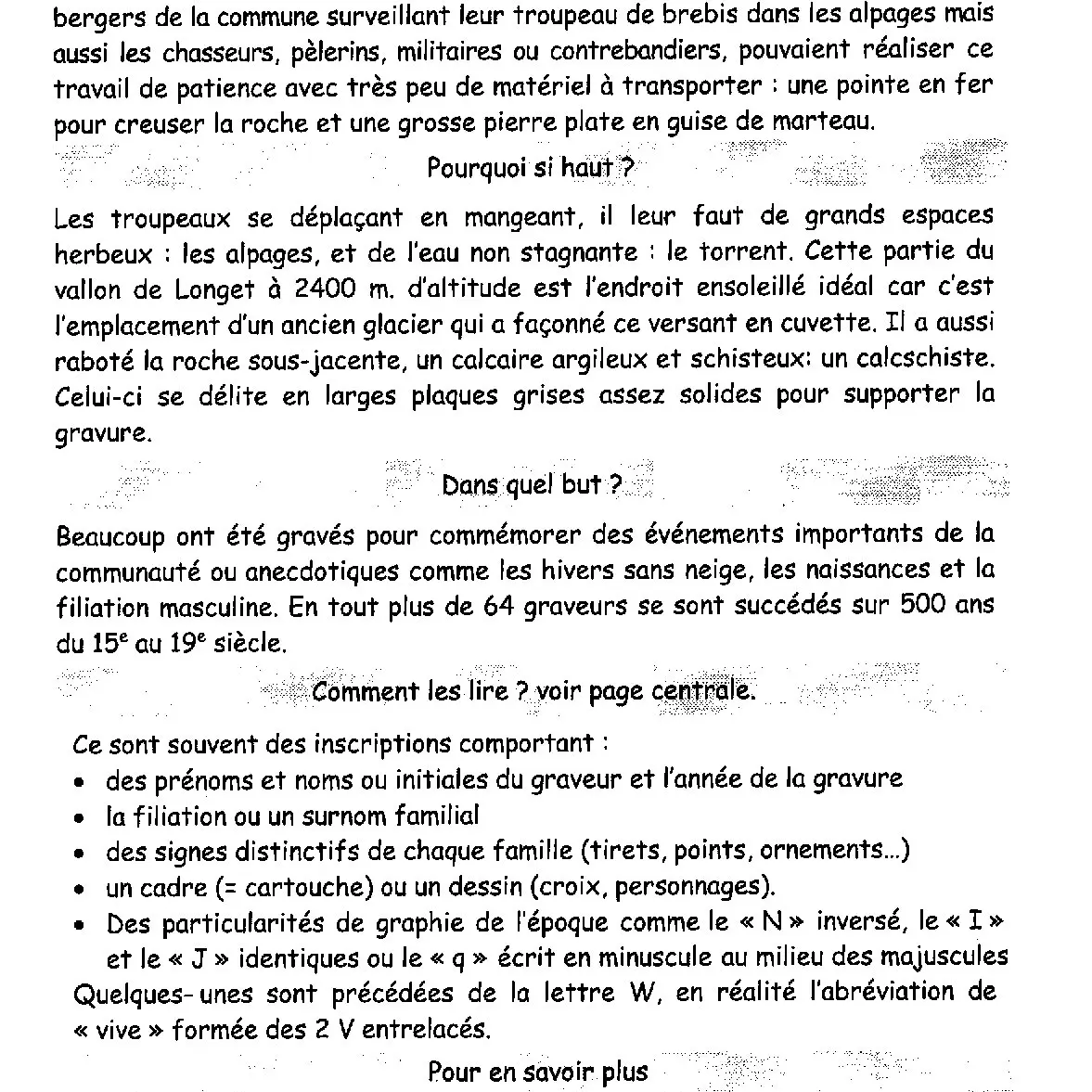 Randonnée et découverte du patrimoine