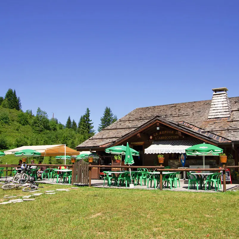 Le refuge en été
