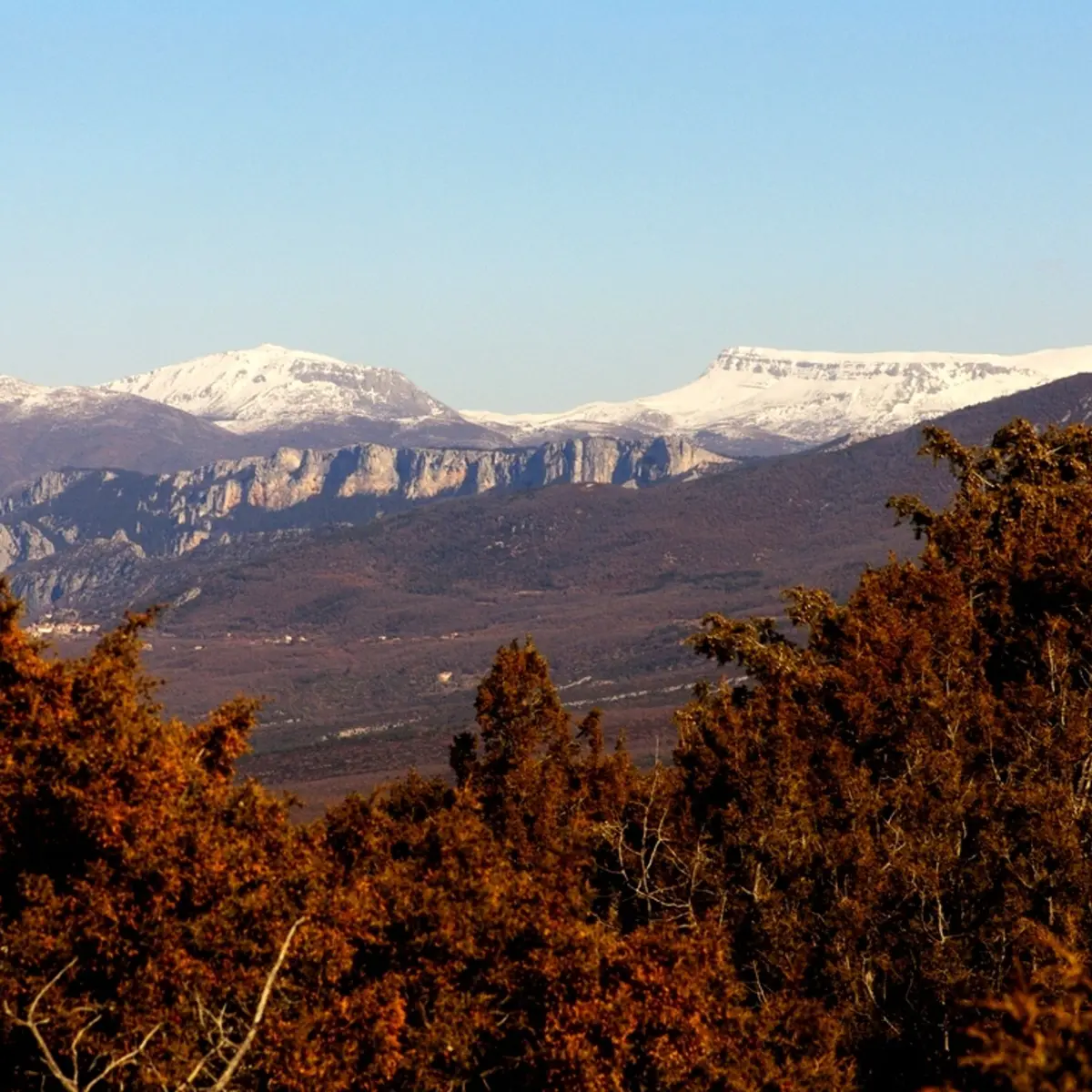 Le Chiran depuis la colle