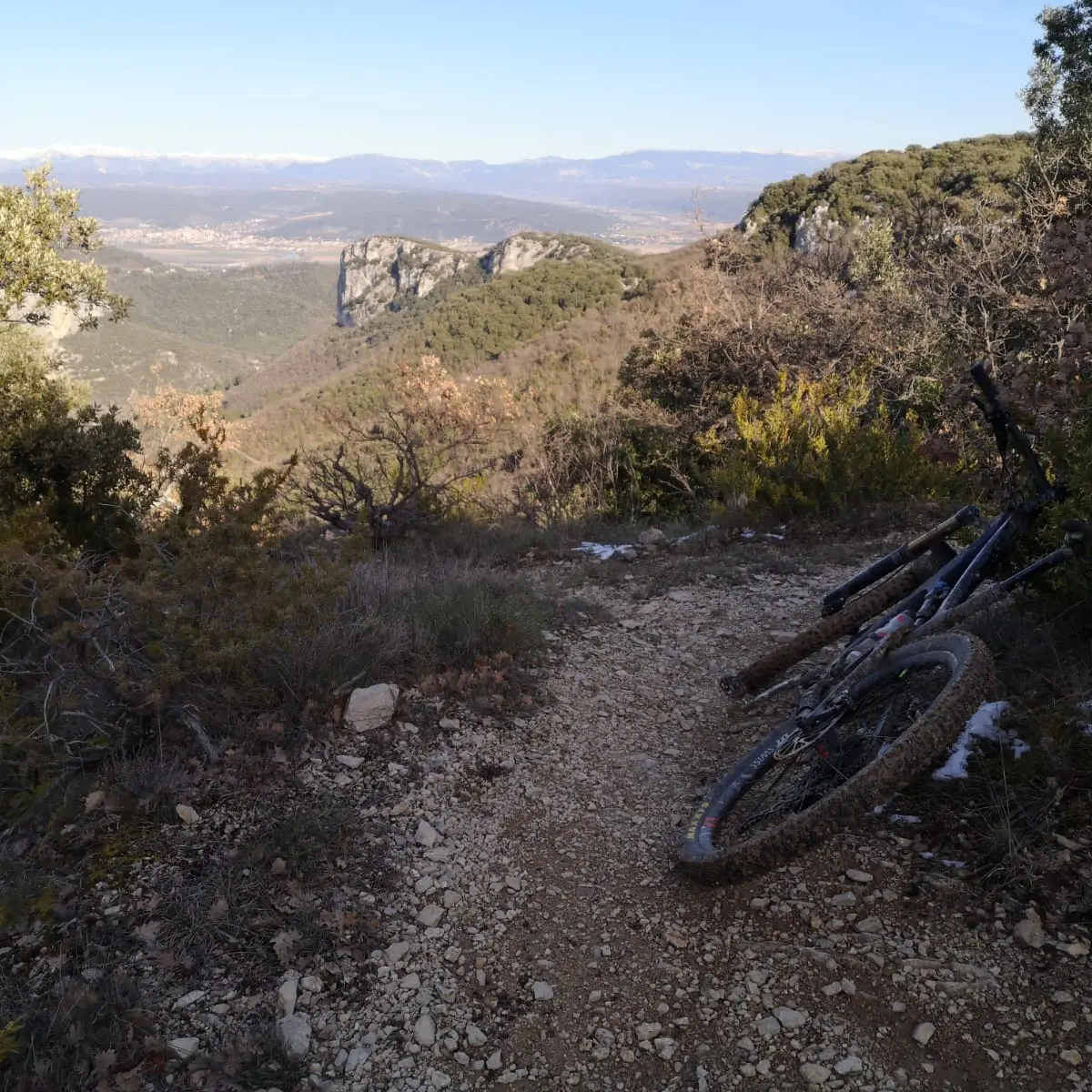 Tour des Collines de Manosque en VTT