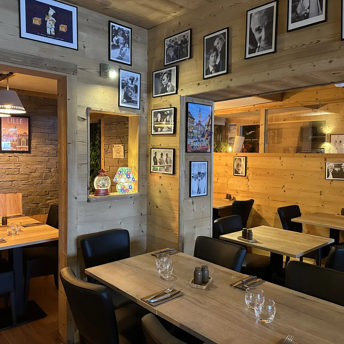 La salle du restaurant