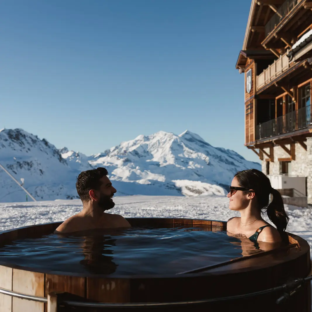 Bain chaud - Refuge de Solaise - Val d'Isère