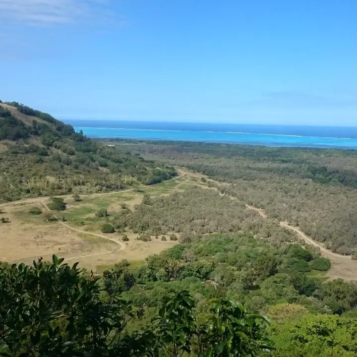 Vue sur le lagon