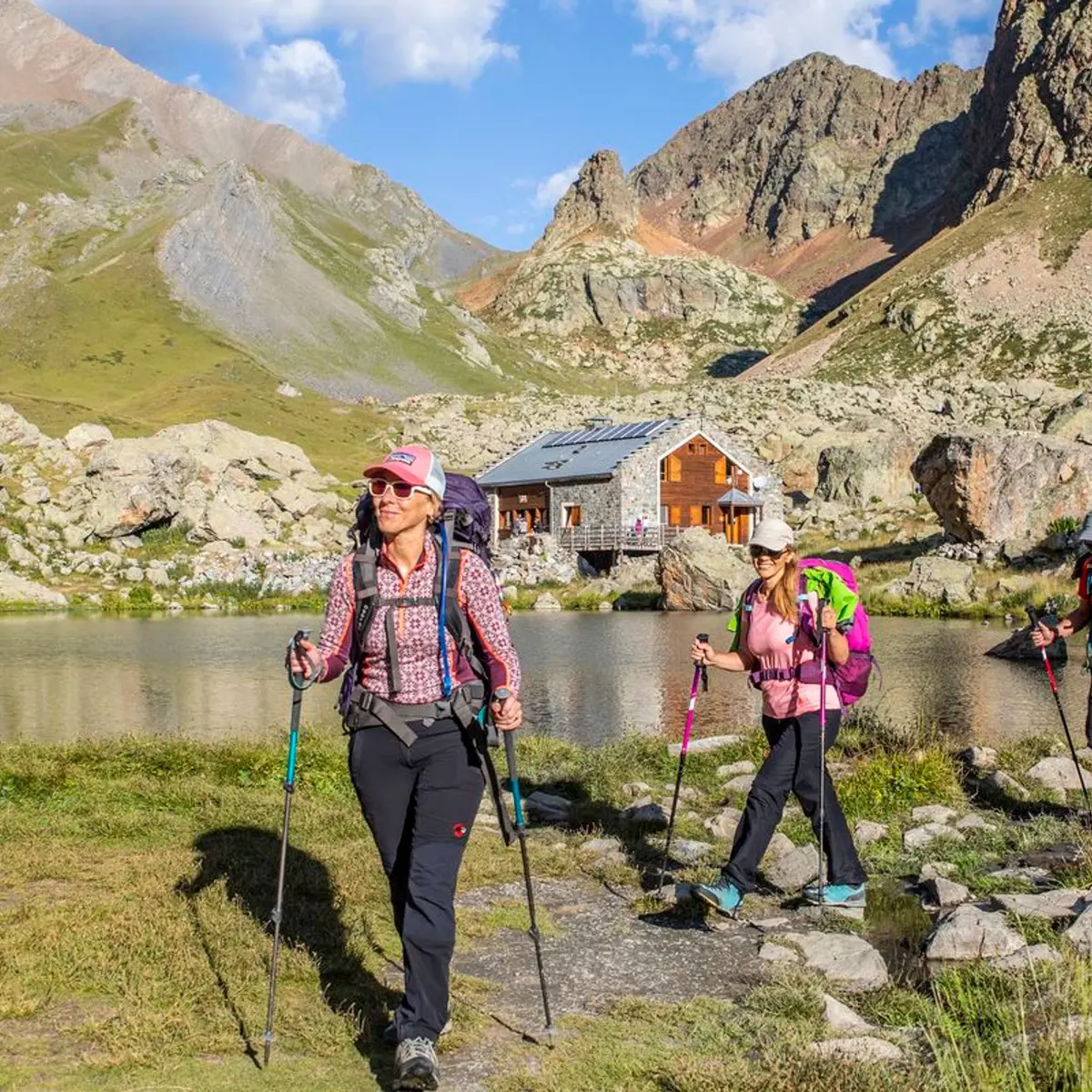 Refuge et lac de Vallonpierre
