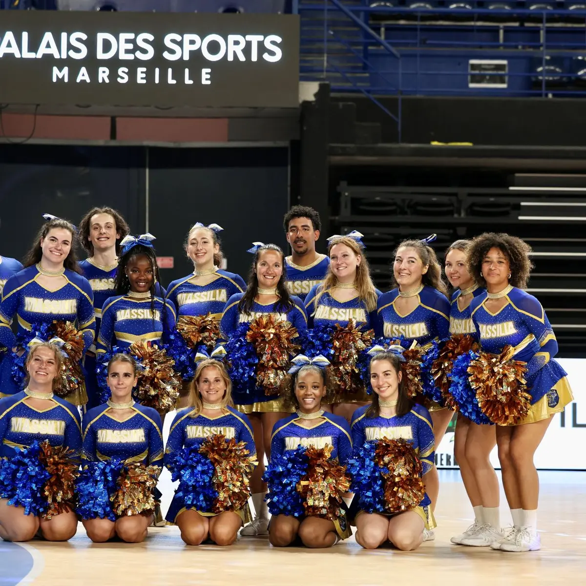 groupe d'athlètes