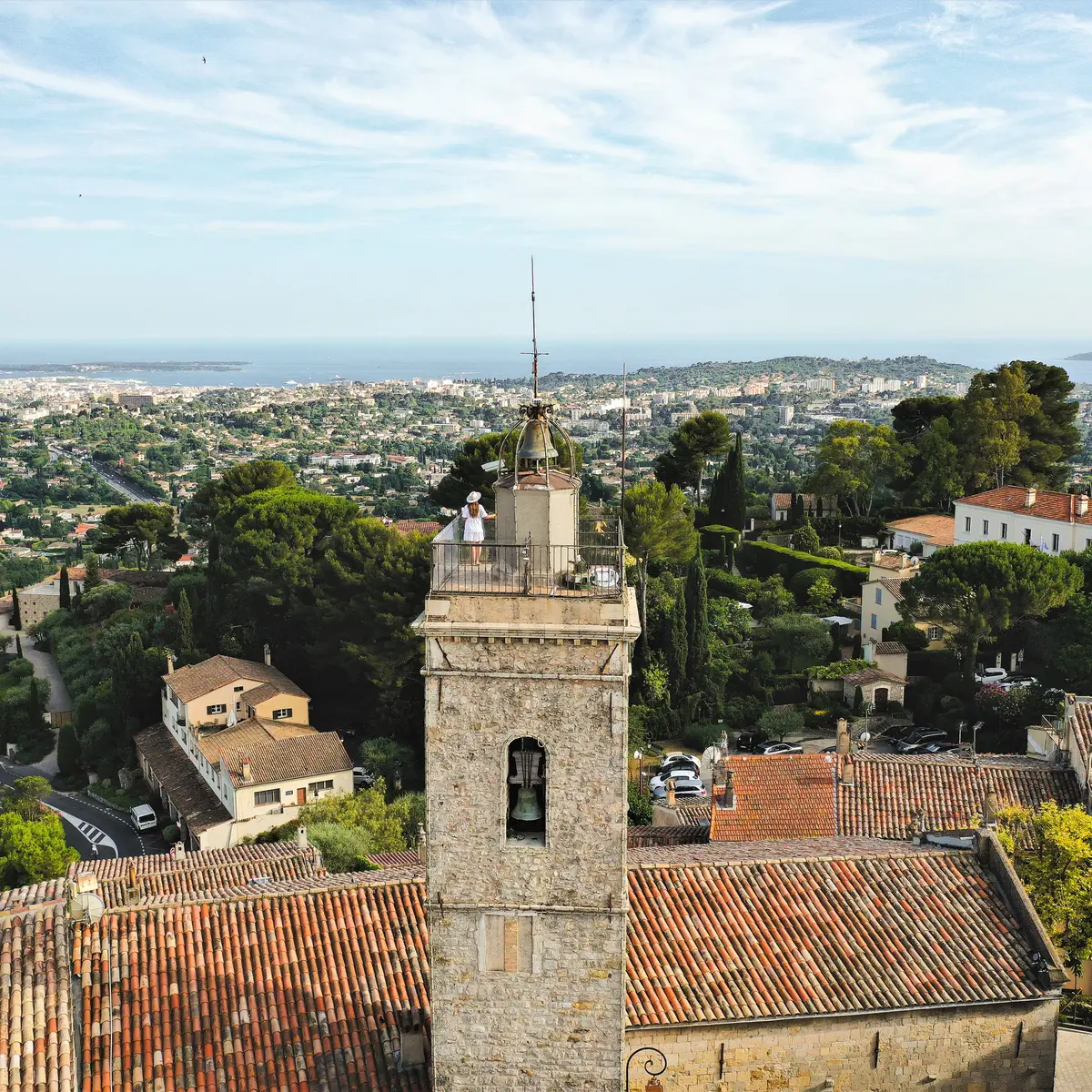 Clocher Eglise Saint-Jacques le Majeur - Mougins village