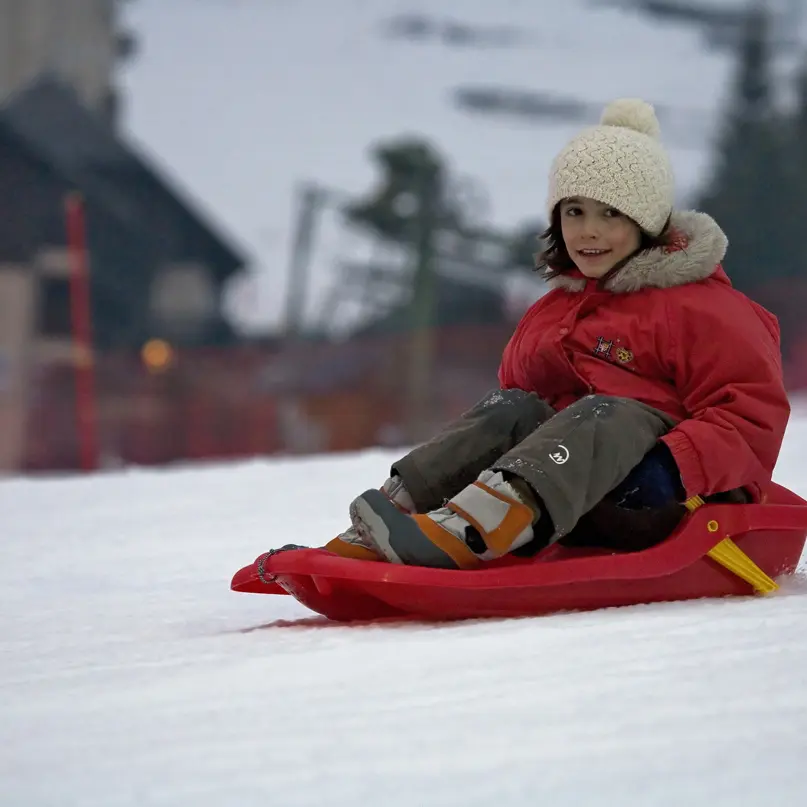 Espace luge Aillons-Margériaz 1400 m