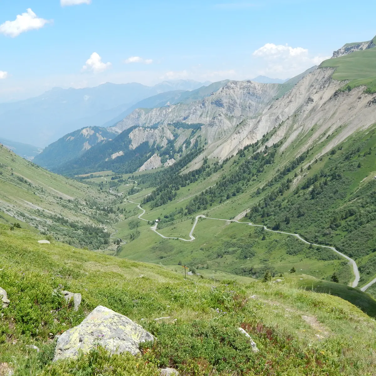 lacets du Col du Glandon