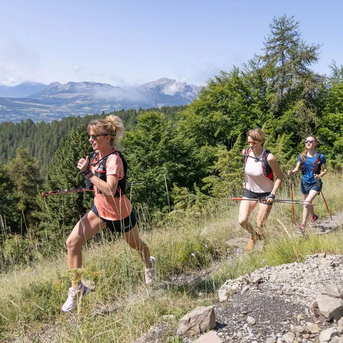 Groupe de trailleuses