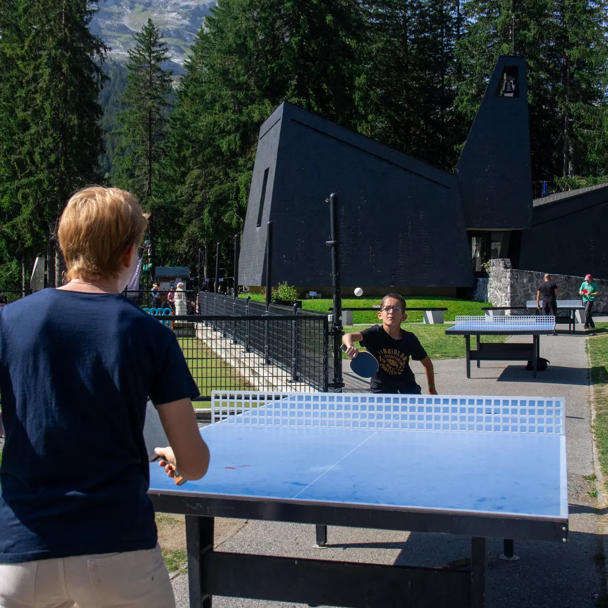 2 joueurs en affrontement
