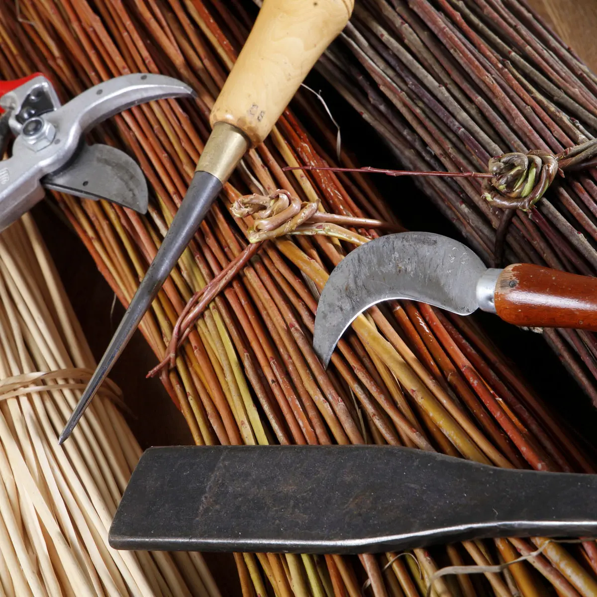 Stage de vannerie, Atelier Amarine