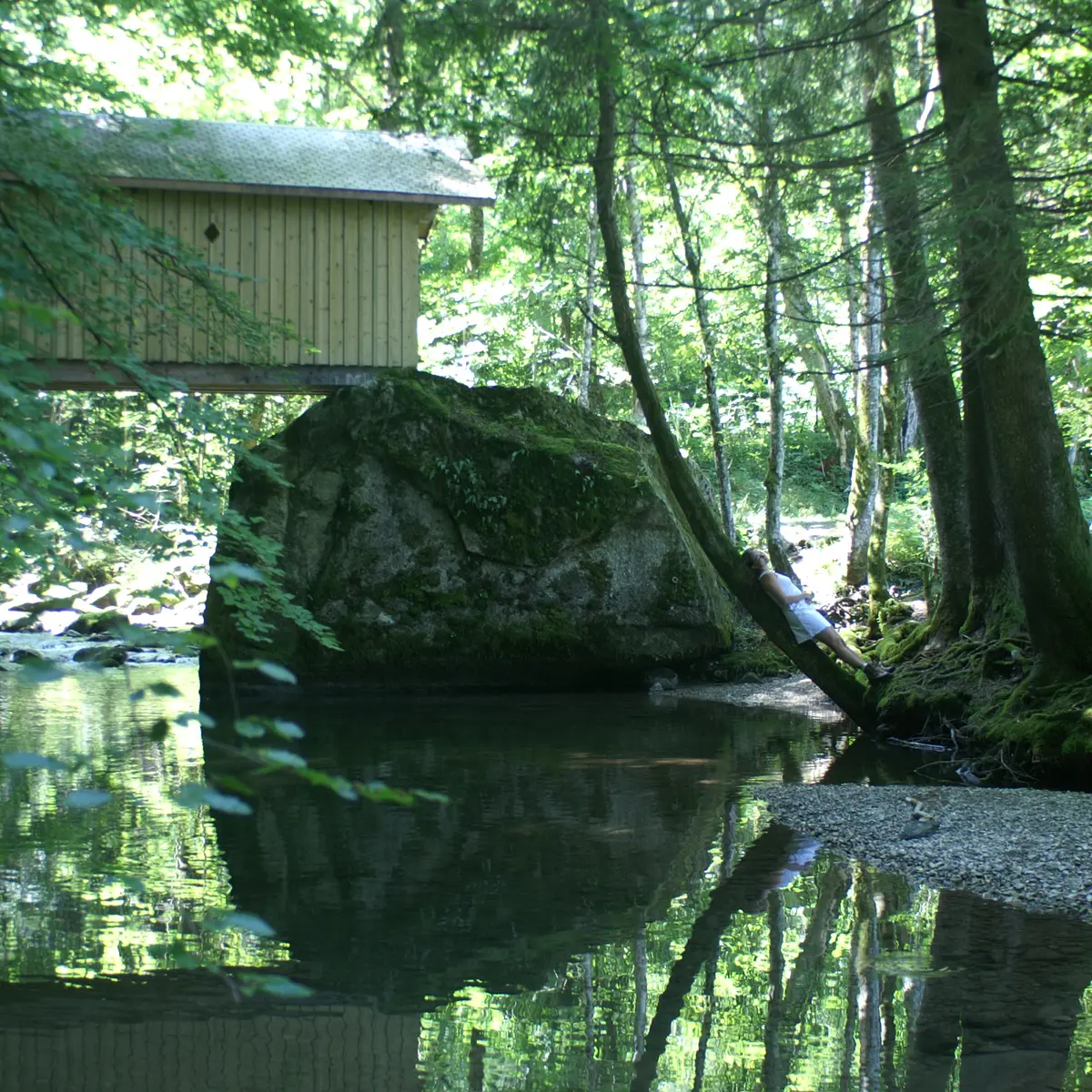 Pont couvert