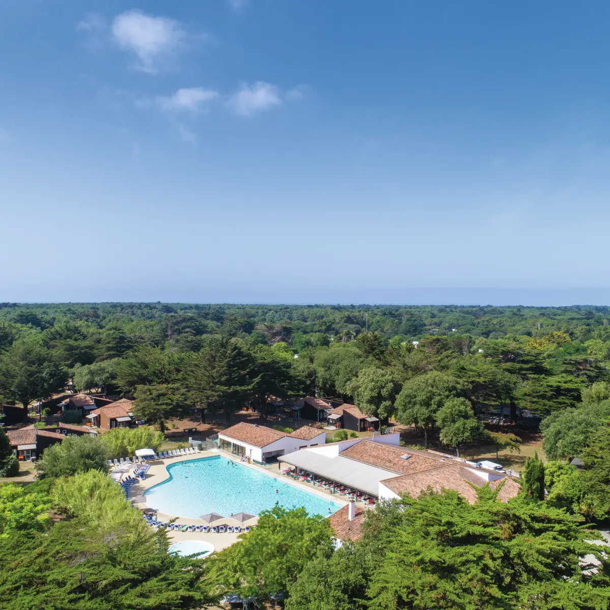 Vue du Slow Village Saint-Martin-de-Ré