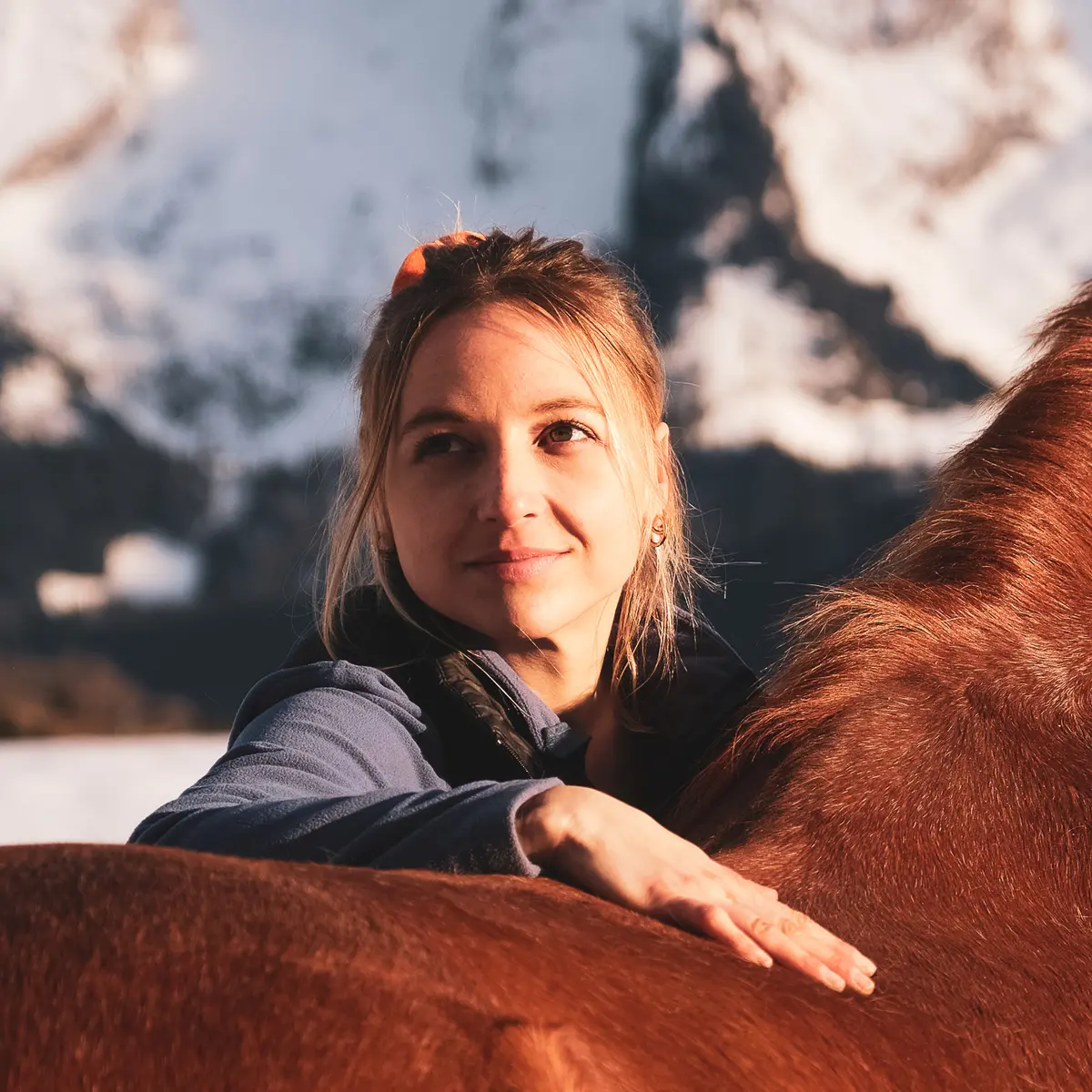 Médiation équine au Grand-Bornand