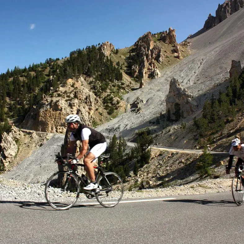 Cyclo au Col Izoard