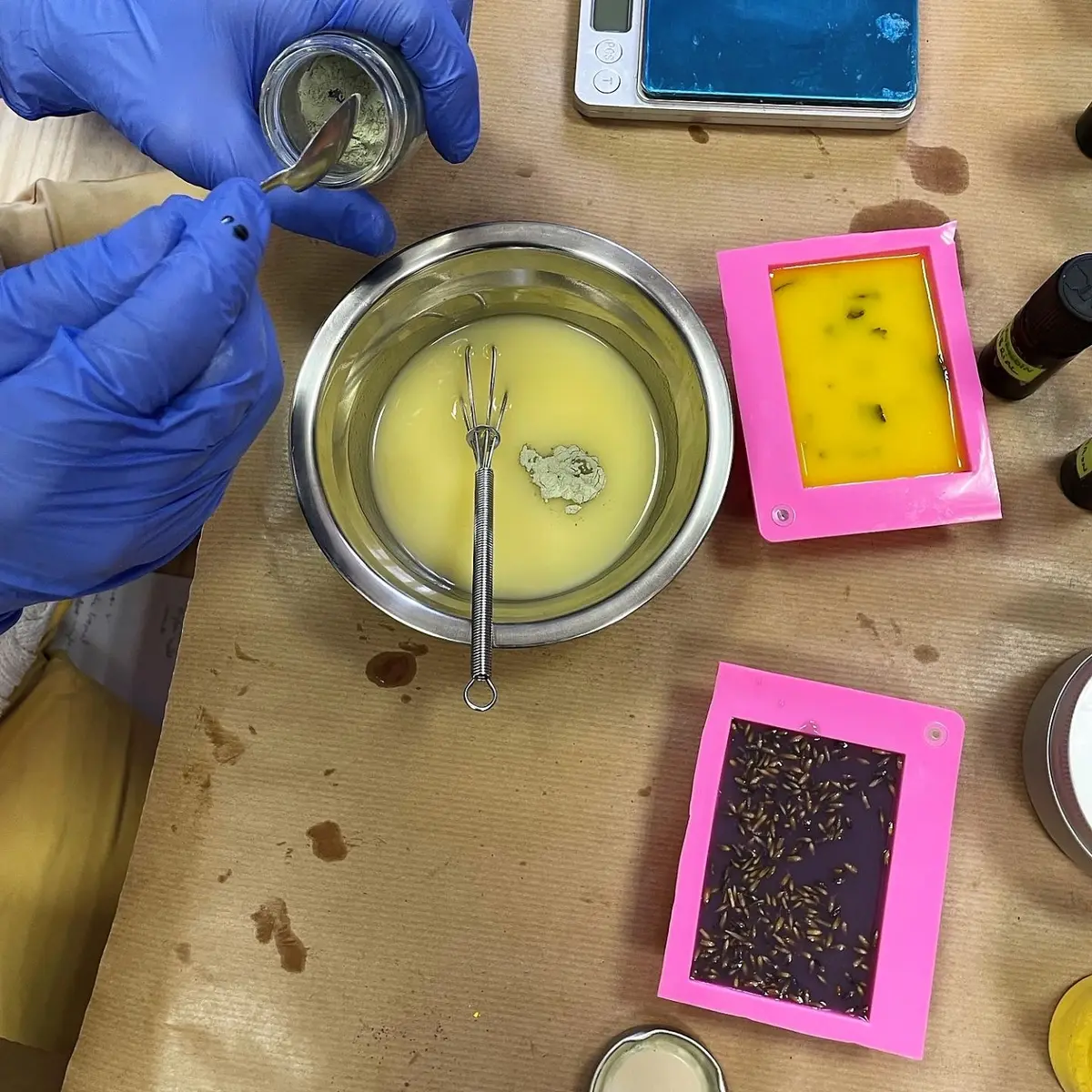 atelier fabrication de savons