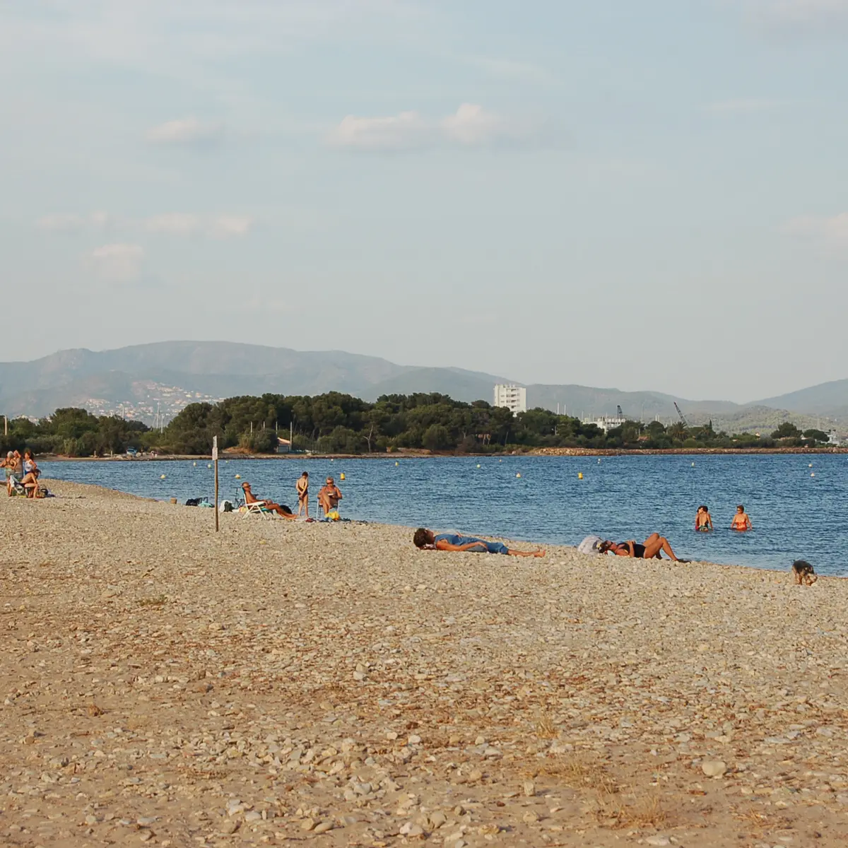 Plage du Ceinturon à Hyères