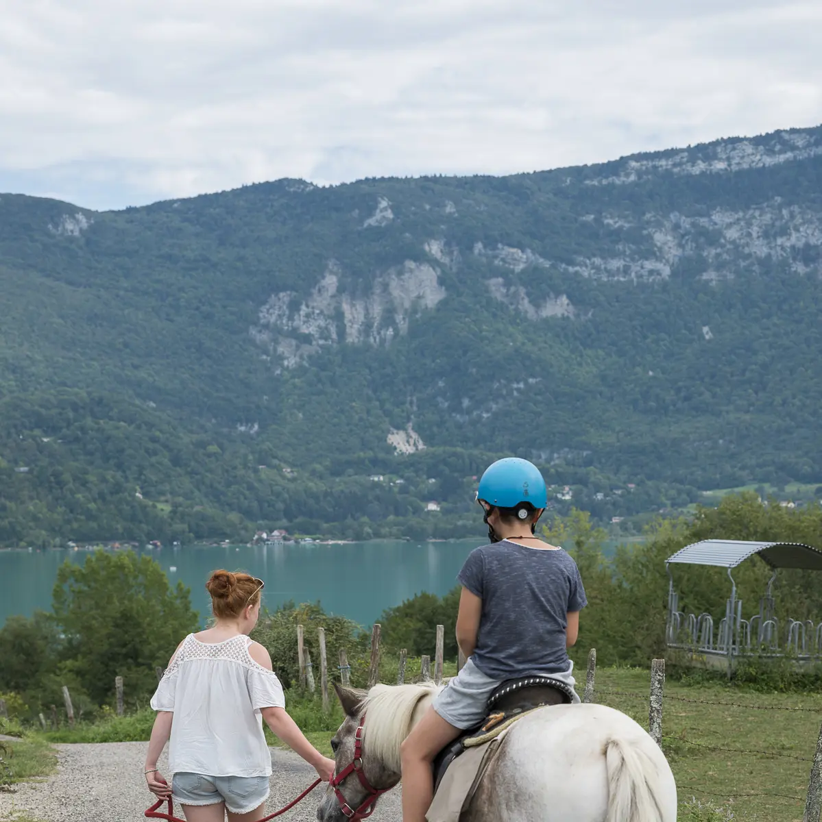 Balade à dos de poney