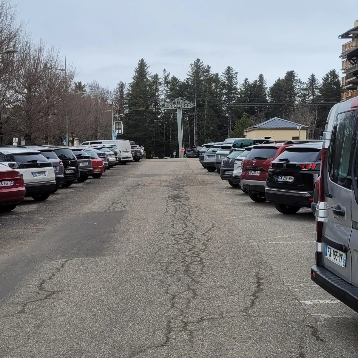 Parking avenue des lagopèdes