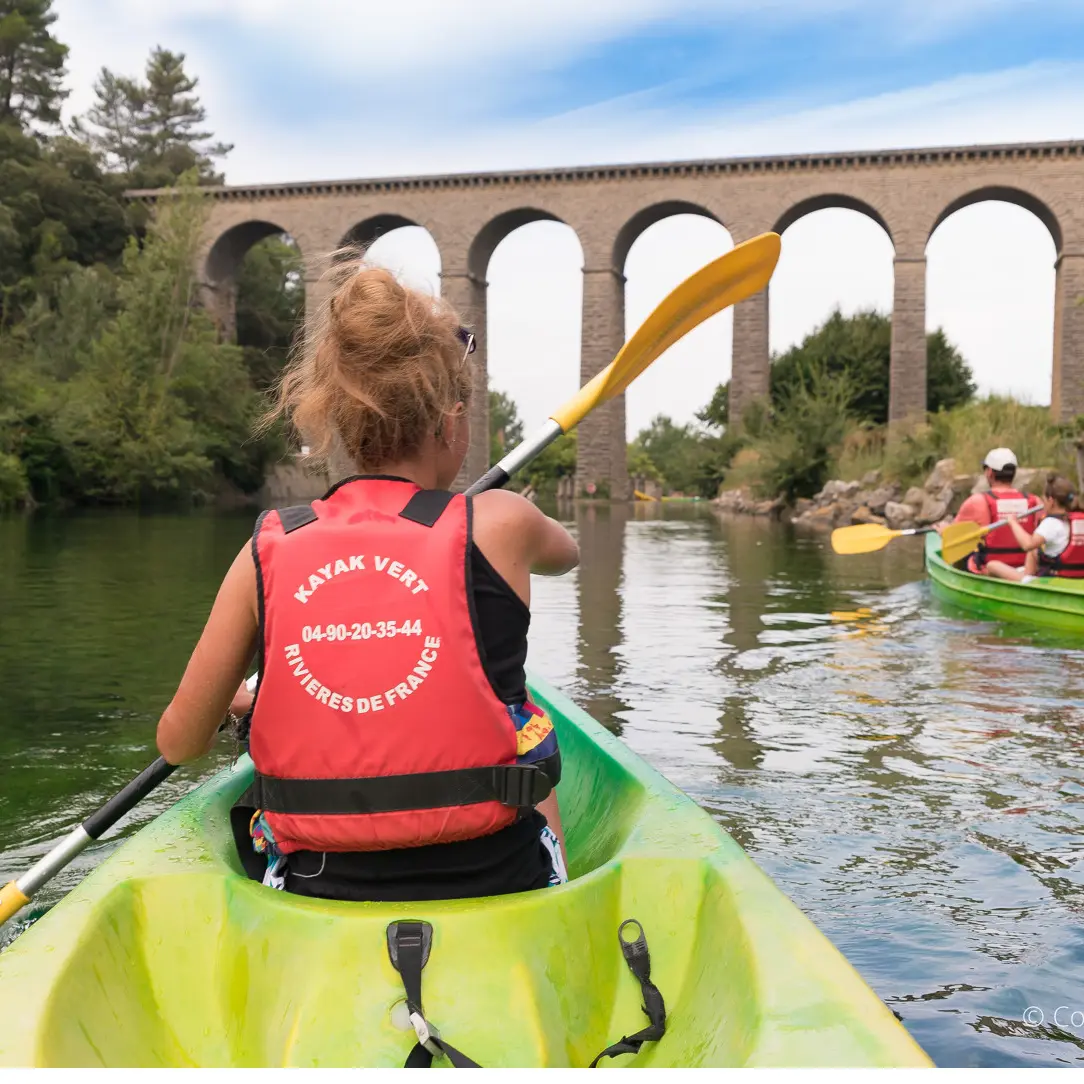 Balade en canoë à Fontaine de Vaucluse