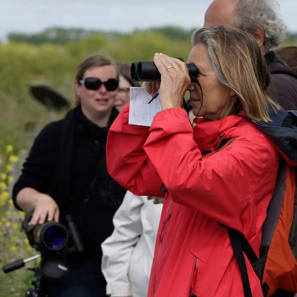 Naturspaziergang entlang des Reservats