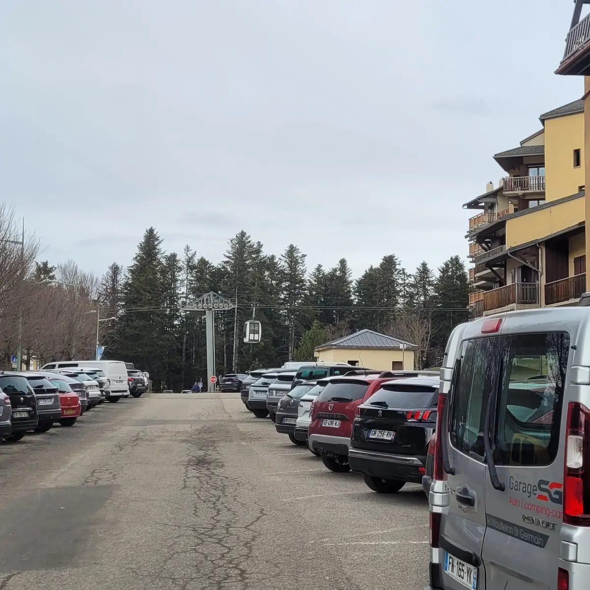 Parking avenue des lagopèdes