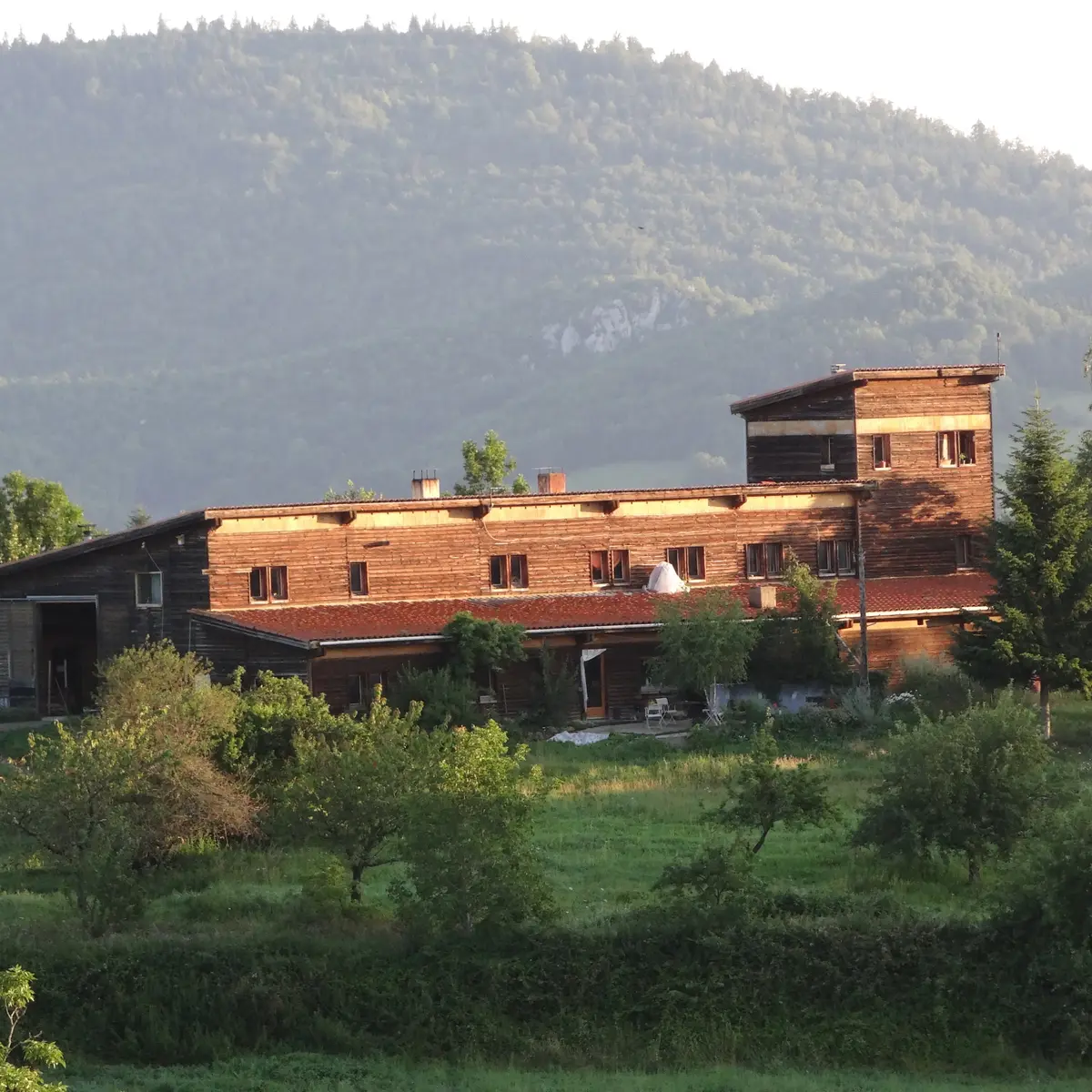 Façade de la Ferme Auberge