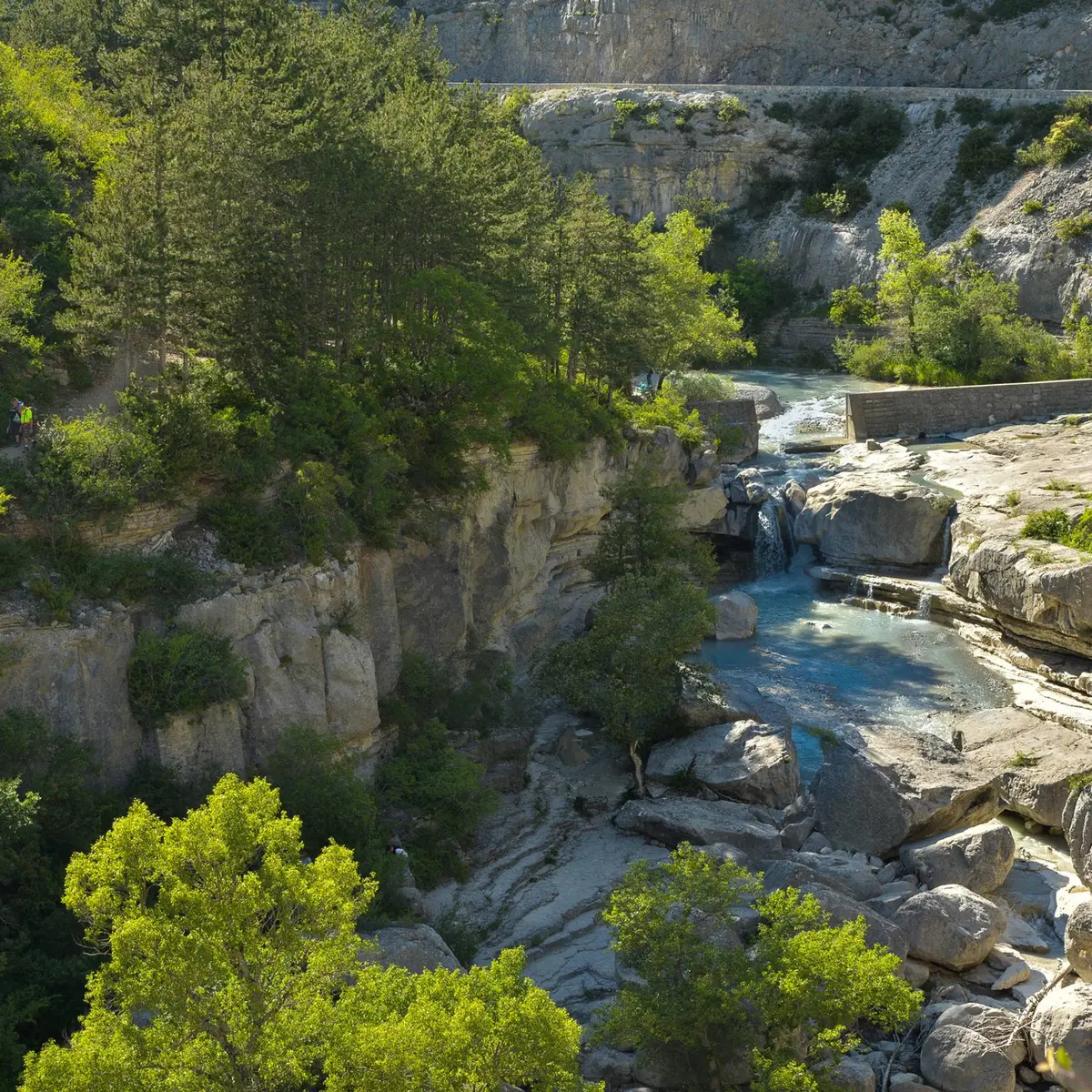 Cascade de la Méouge - Pont Roman