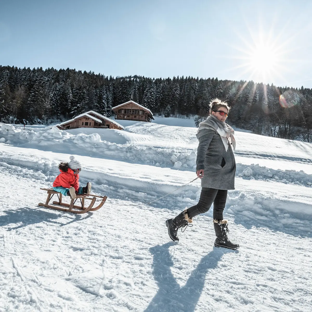 Piste de luge du Rosay