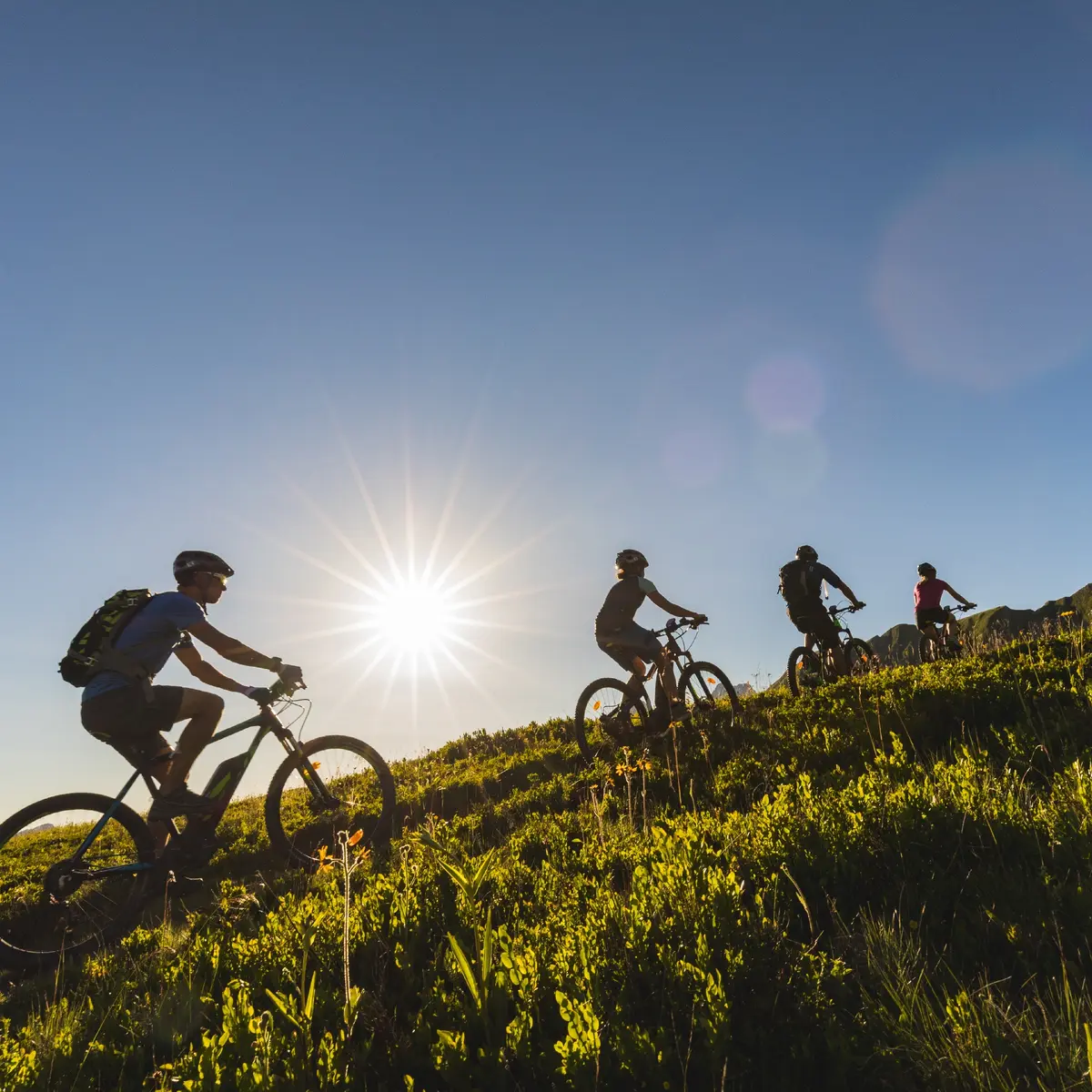 Vtt électrique au Grand-Bornand