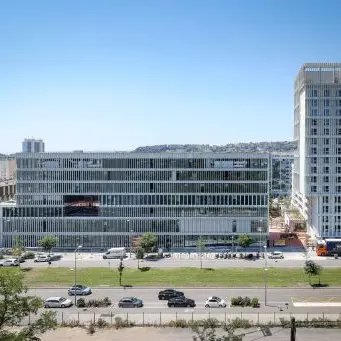 La vue du Campus depuis Simone Veil
