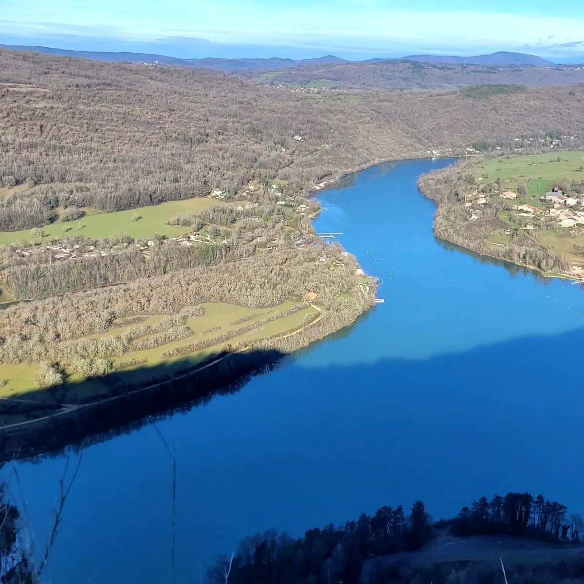 Rivière d'Ain zone navigable