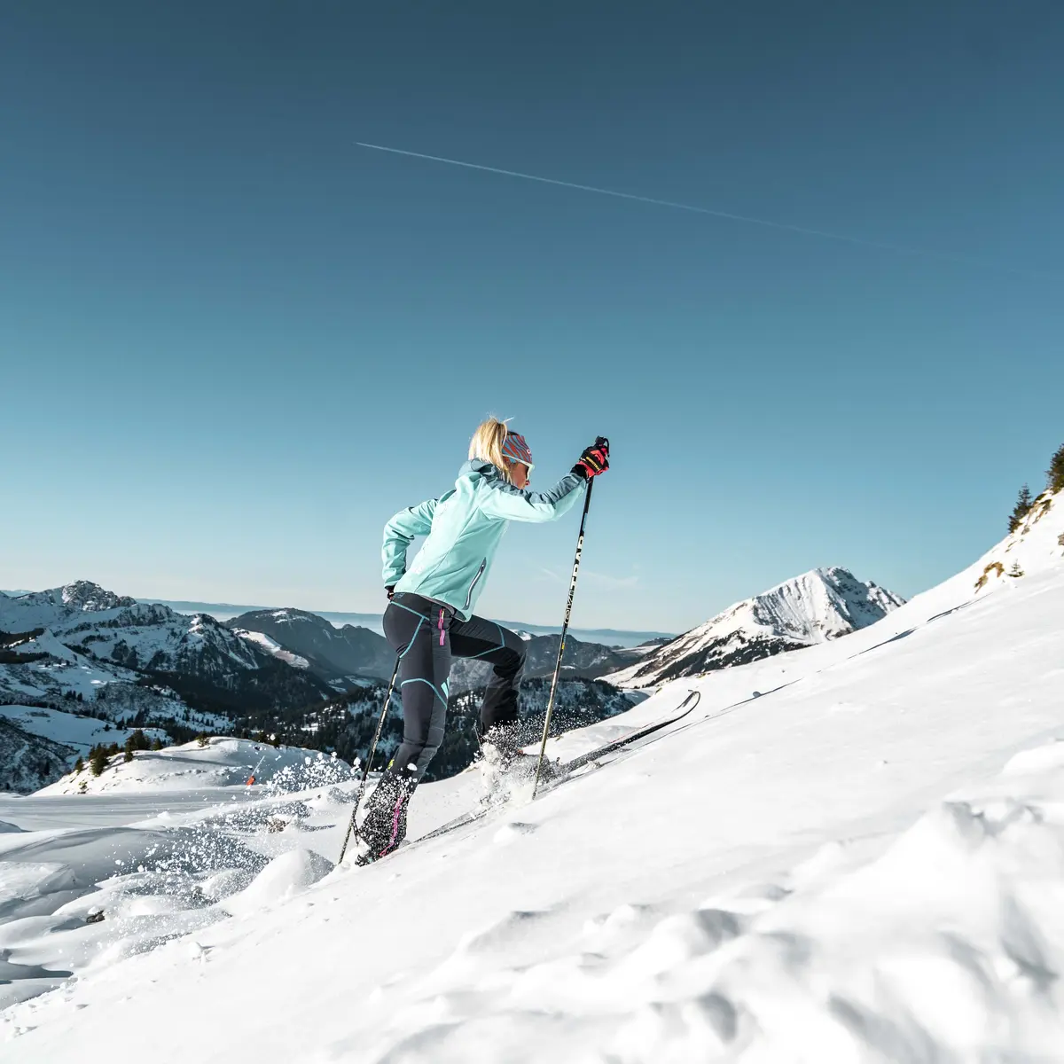 Itinéraire de ski rando Le Morclan