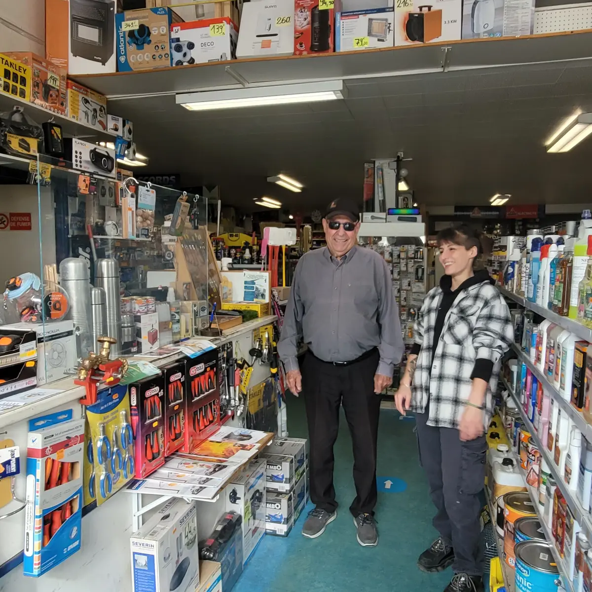 Deux générations dans l'entreprise