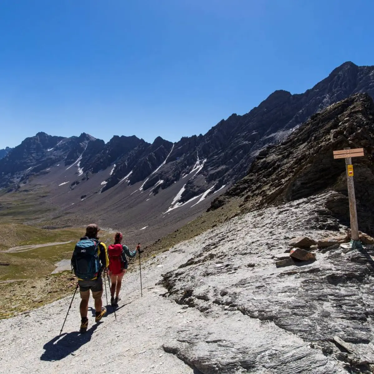 L'arrivée au Pas de la Cavale