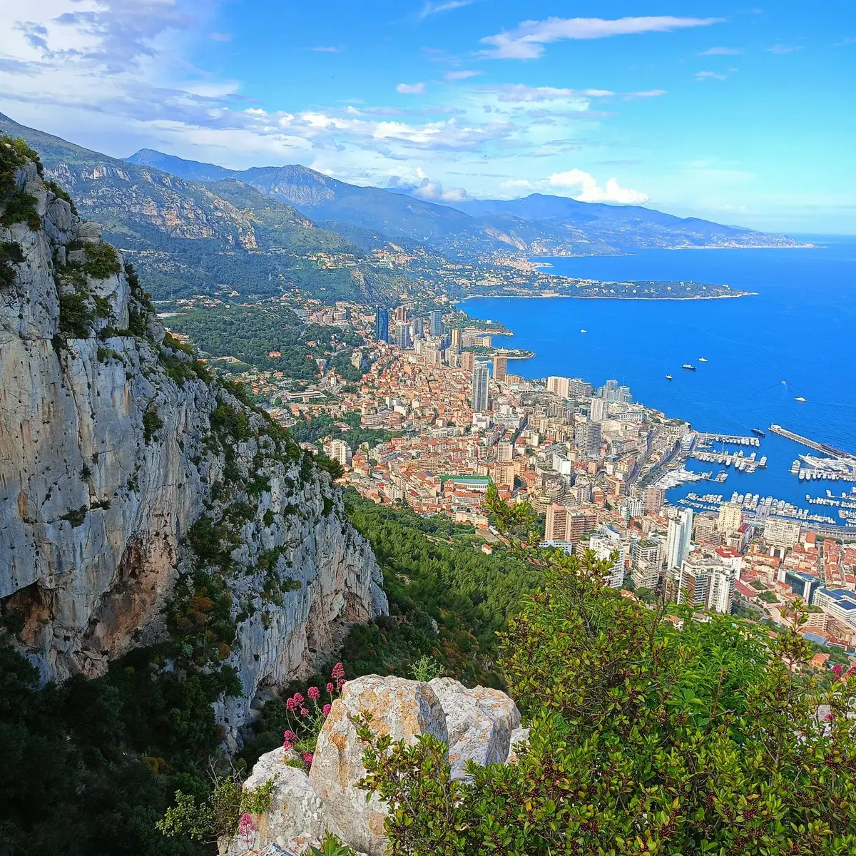 Vue sur Monaco