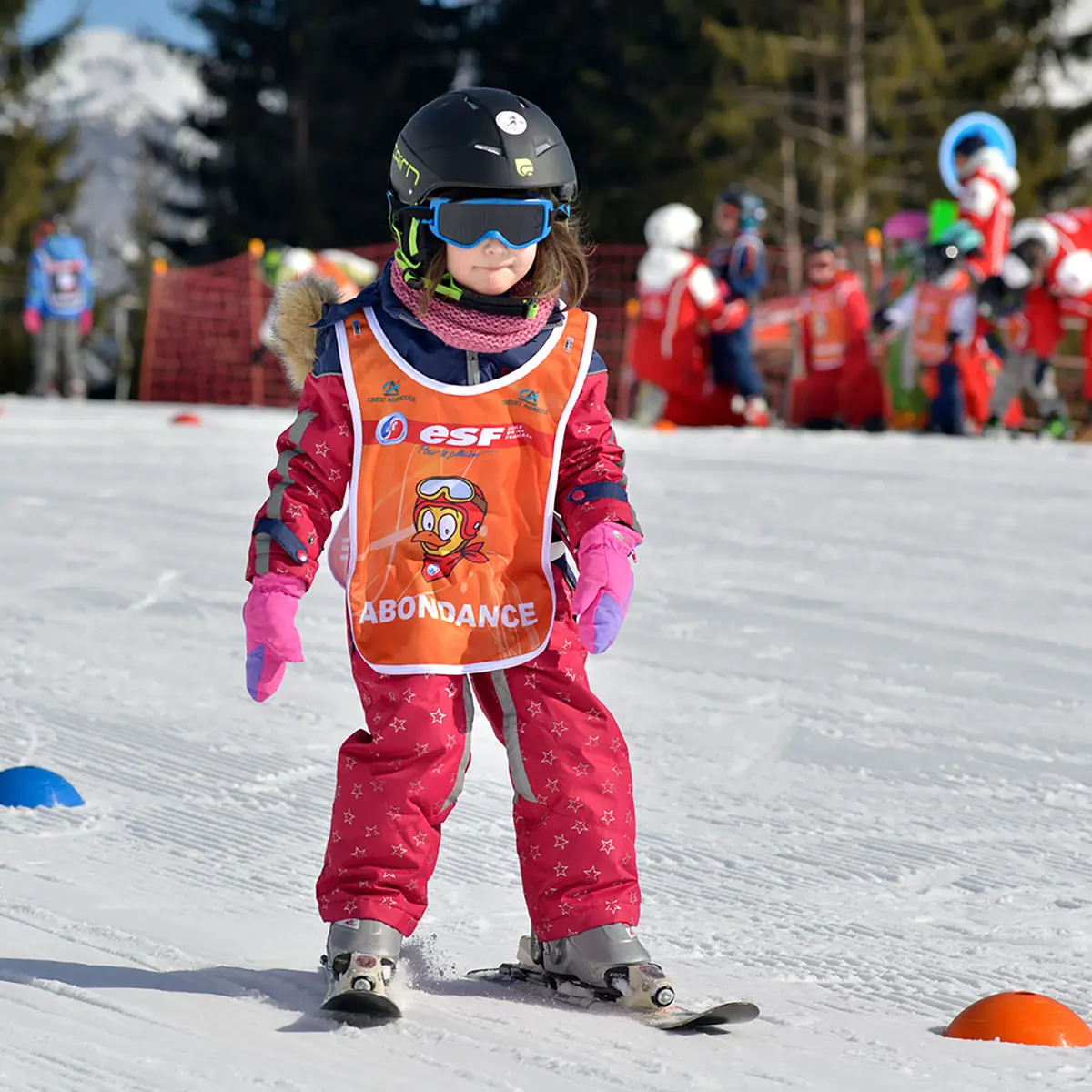 Avec l'Ecole du Ski Français d'Abondance