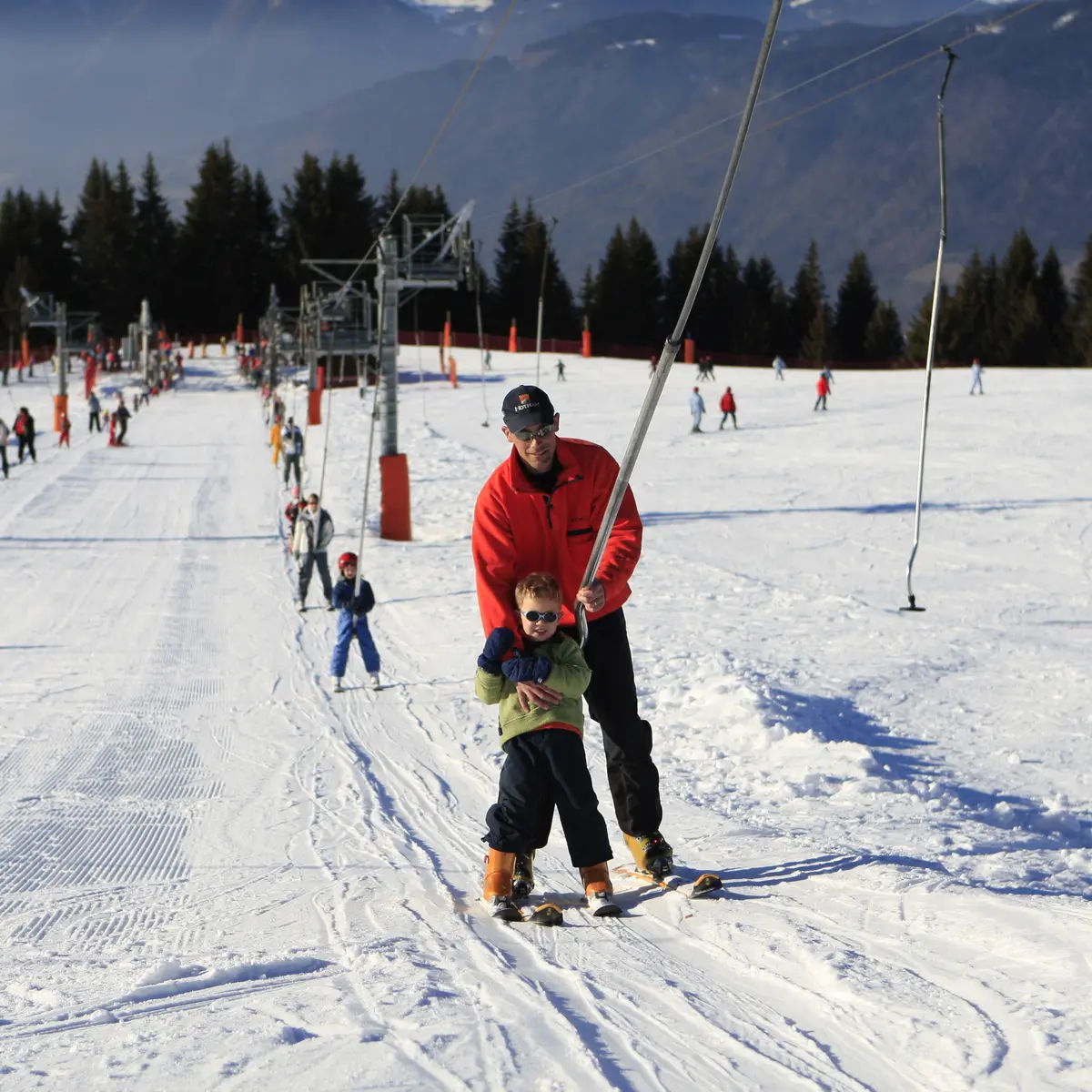 Téléski sur Domaine débutant Samoëns