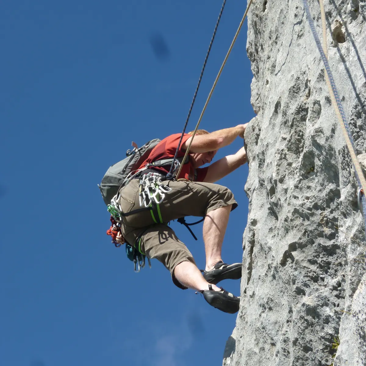 Voie escalade