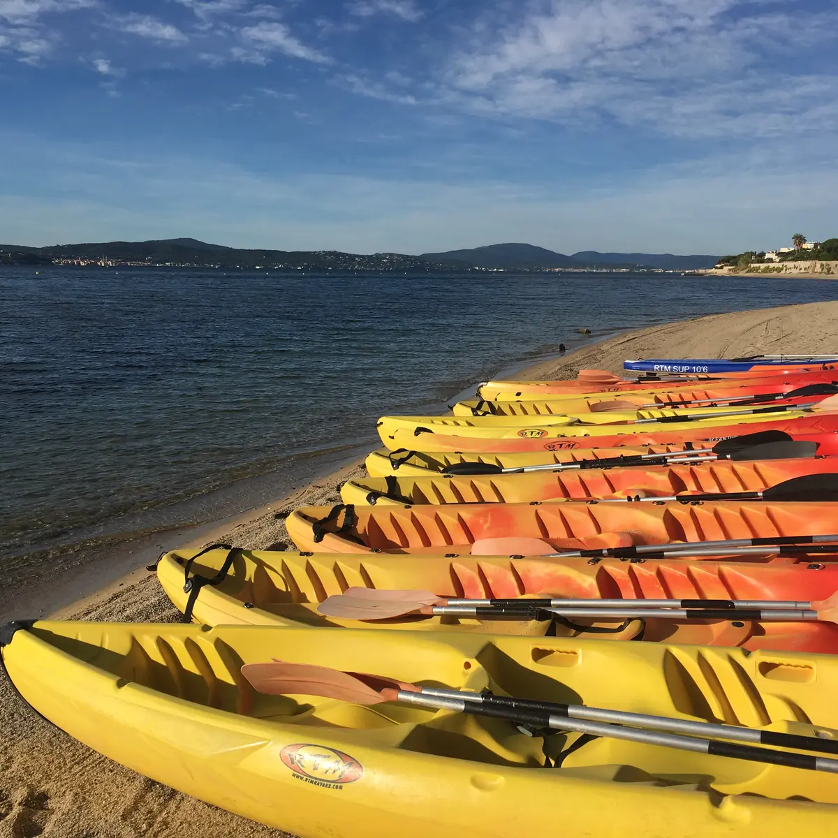 Location de canoë kayak - Plage de la Gaillarde