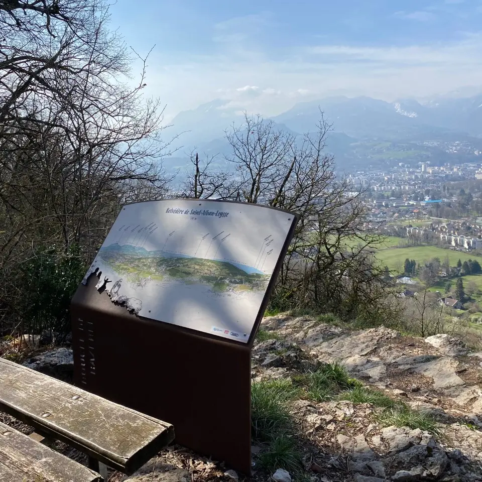 Panorama Saint Alban Chartreuse