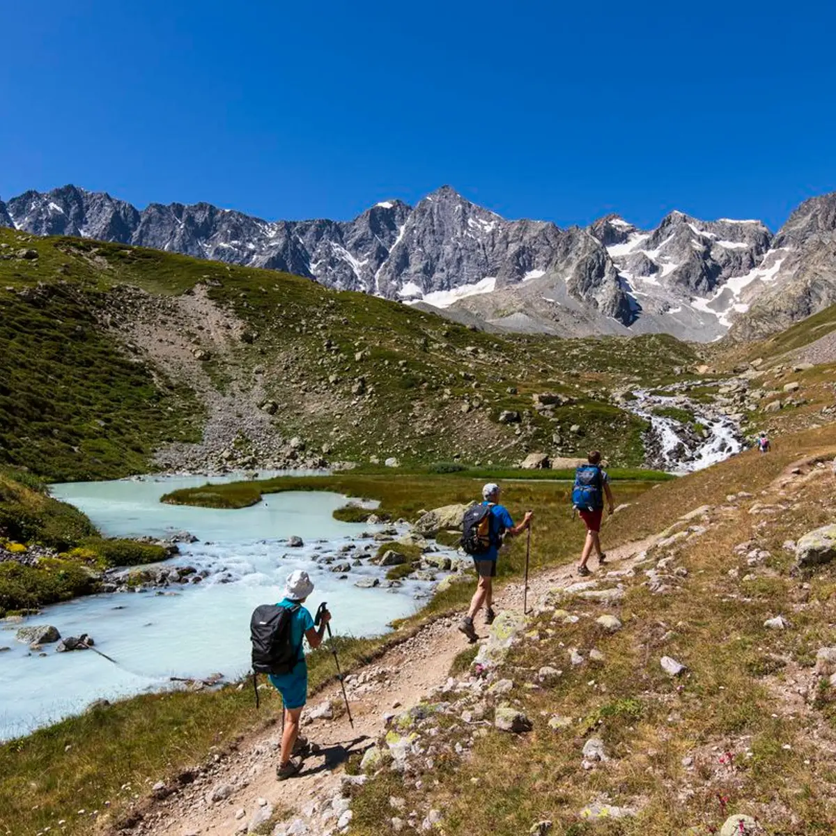 Entre le Col d'Arsine et Le Casset