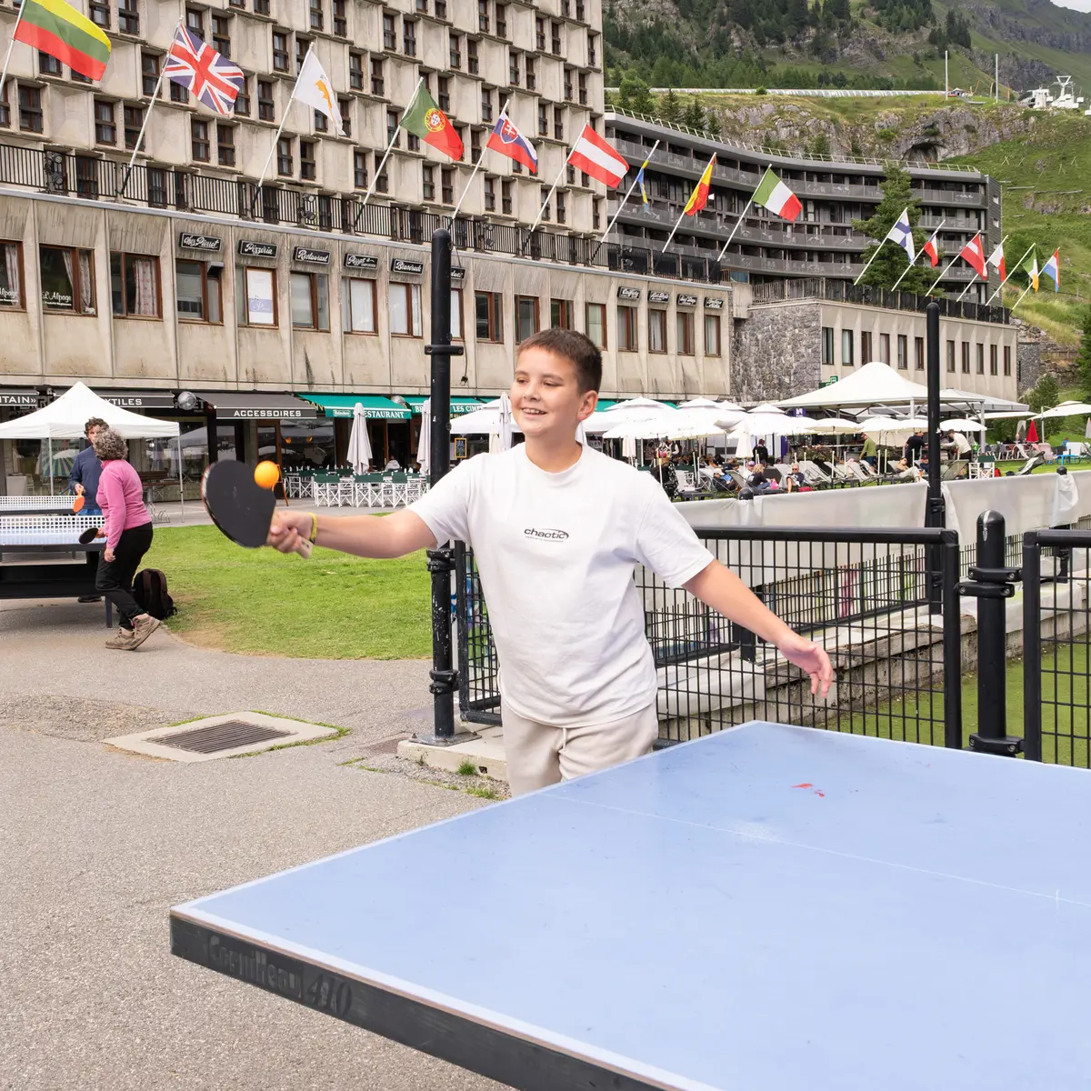 Joueur qui renvoi la balle