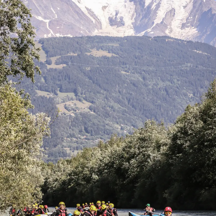 Navigation LOISIRS-SPORTS-AVENTURES-Canoë-raft-Passy-Arve-River Explorer Original-Adventures Payraud Session Raft © ©
