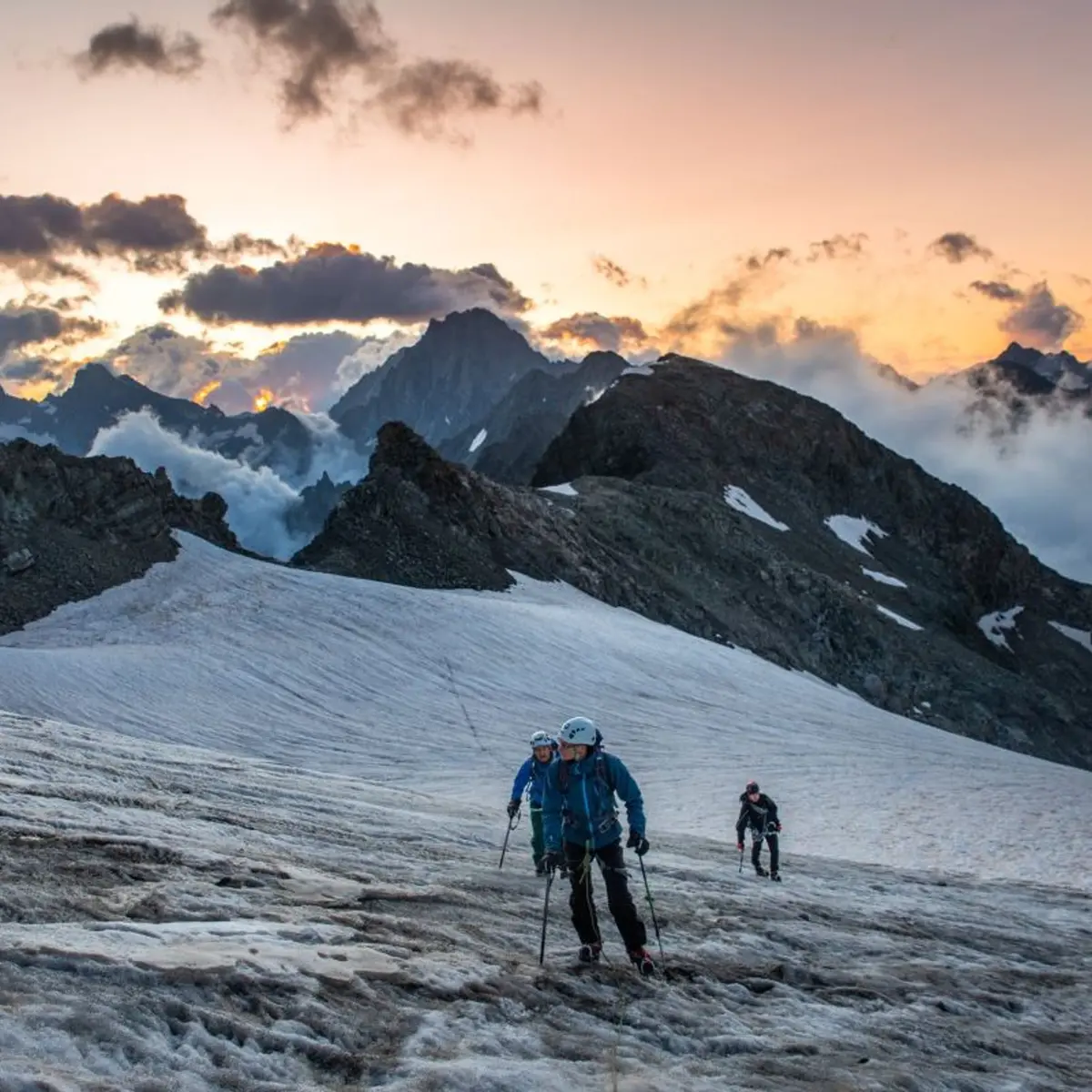 Alpinistes, les Rouies voie normale