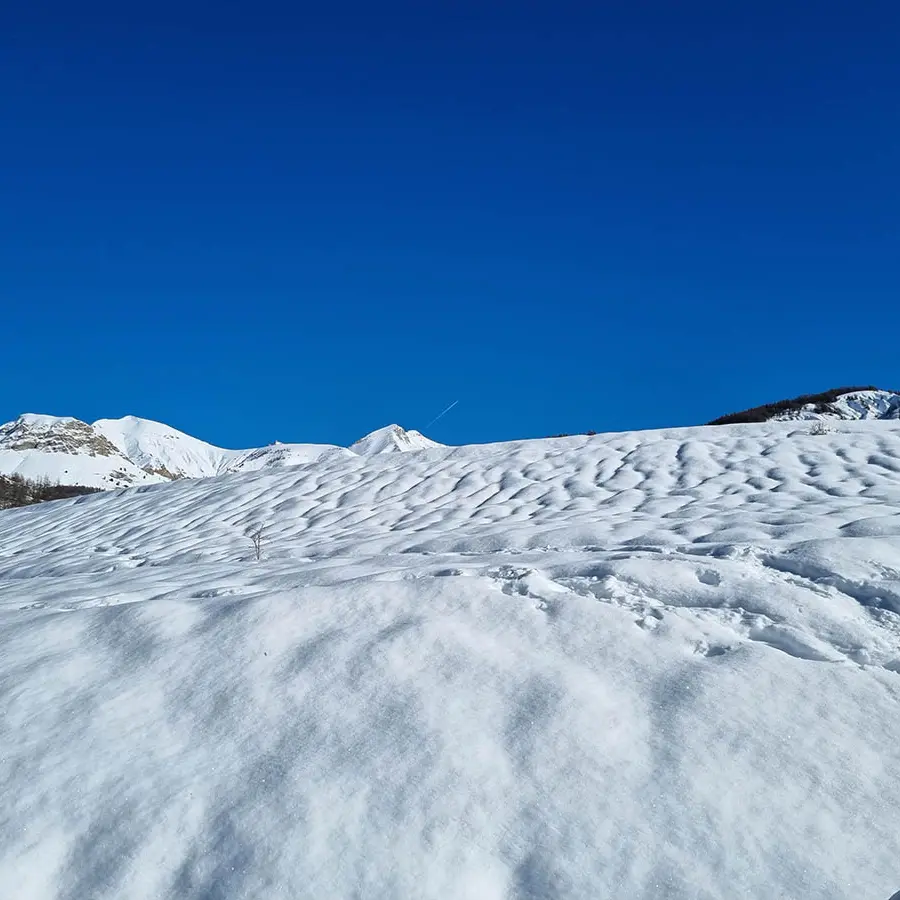 Parcours raquettes de Vacheresse