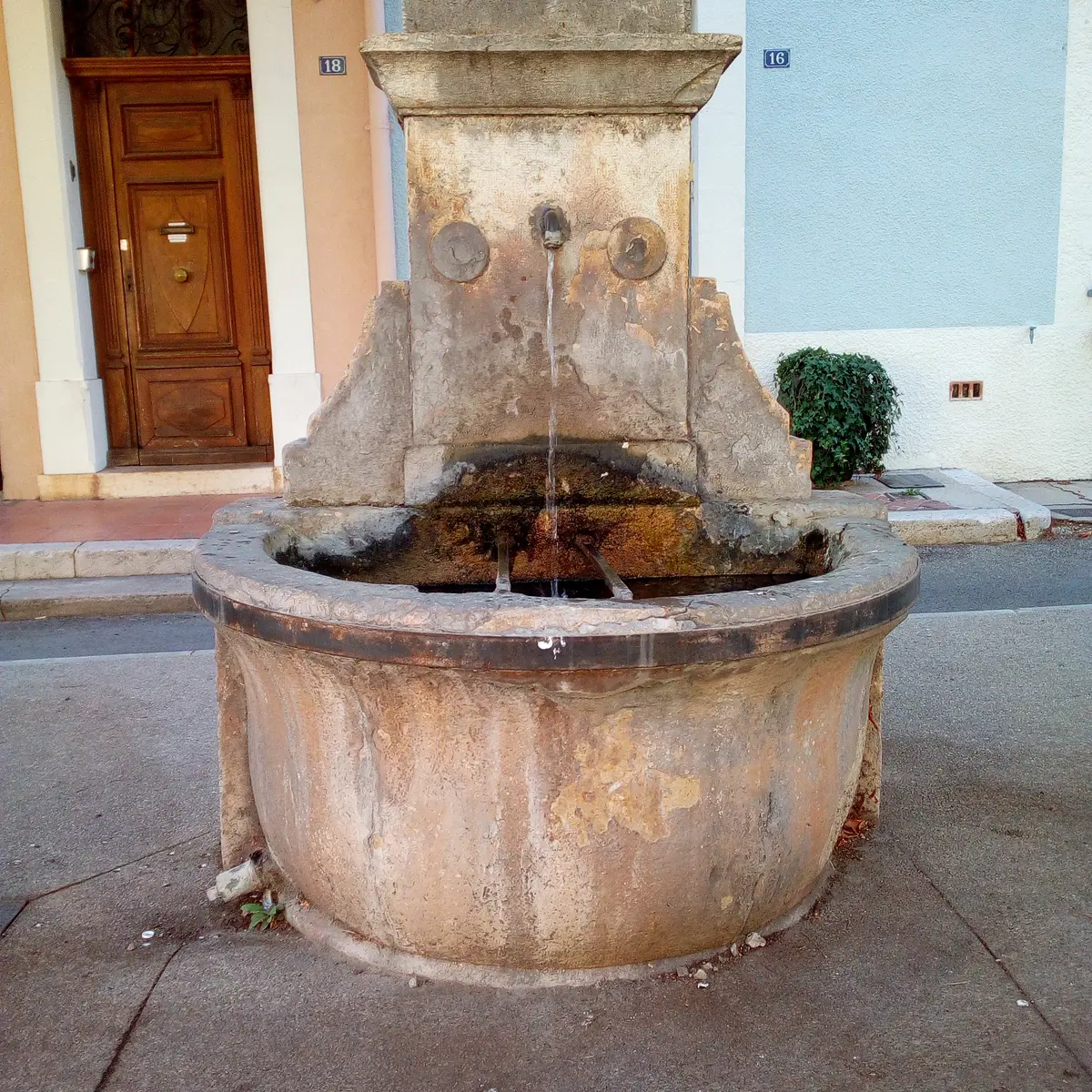 Fontaine Georges Clémenceau - Aups