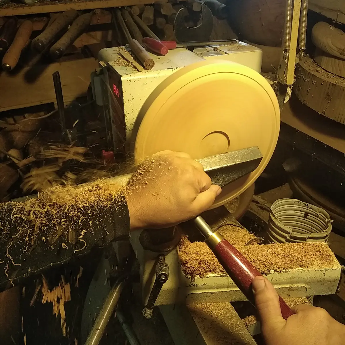 Stages d'initiation au  tournage sur bois